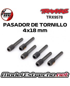 TORNILLOS PASADOR 4x18mm TRAXXAS TRX9578
