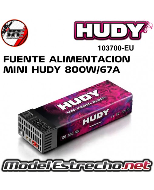 FUENTE ALIMENTACION MINI HUDY 800w/67A 103700-EU