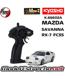 MINI-Z INITIAL-D MAZDA SAVANNA RX-7 FC3S YE KYOSHO FIRST 1/28 K.66602A