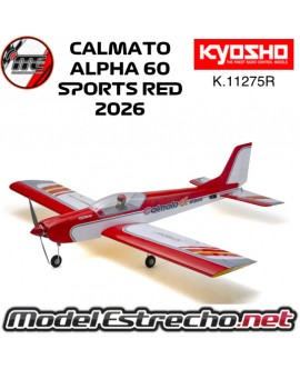 KYOSHO CALAMTO ALPHA 60 SPORTS RED 2026 (EP/GP)