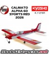 KYOSHO CALAMTO ALPHA 60 SPORTS RED 2026 (EP/GP) K.11275R