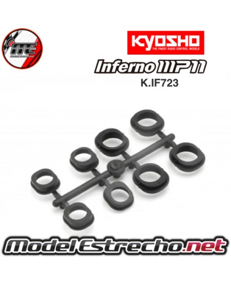 JUEGO DE CASQUILLOS CAJA EXTERIOR KYOSHO INFERNO MP11