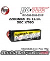 BATERIA LI-PO 3S 2200mah SIGMA 30C RC-G30-2200-3SP1P