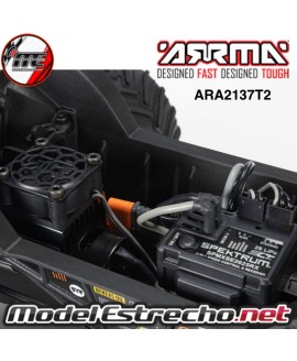 QUAKE GROM 1/16 4x4 BRUSHED MONSTER TRUCK BATERIA Y CARGADOR INCLUIDO VERDE