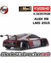 KYOSHO MINI-Z MR04 RWD AUDI R8 LMS 2015 ROJO-GRIS (W-MM/KT531P) K.32357RGB