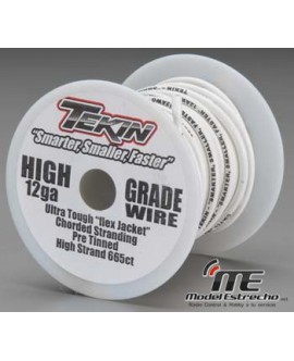 TEKIN CABLE BLANCO 12ga 15m
