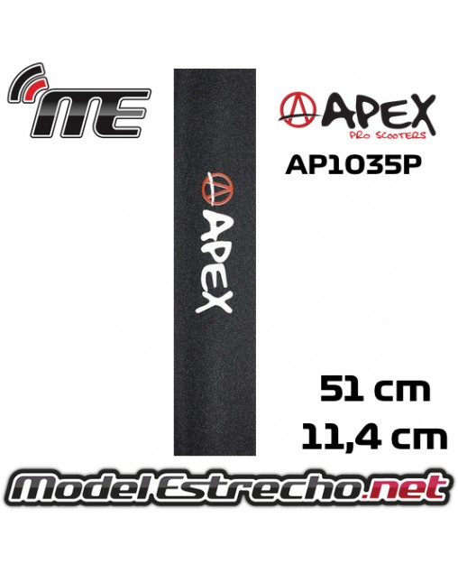 LIJA TILT SCOOTER DOUBLE BAR ROJO