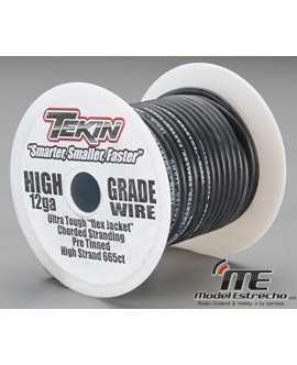 TEKIN CABLE BLANCO 12ga 15,2m