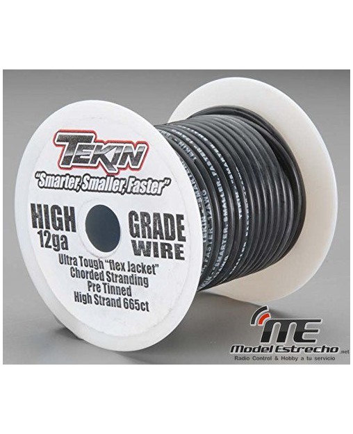 TEKIN CABLE BLANCO 12ga 15,2m