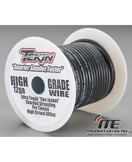 TEKIN CABLE BLANCO 12ga 15,2m