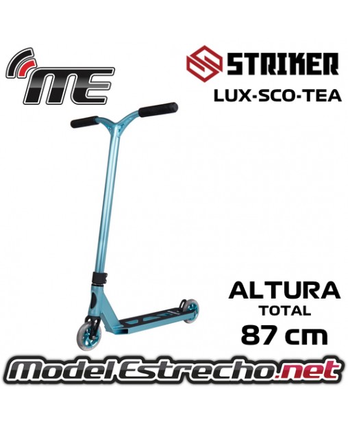 STRIKER LUX PATINETE SCOOTER FREESTYLE VERDE TURQUESA LUX-SCO-TEA