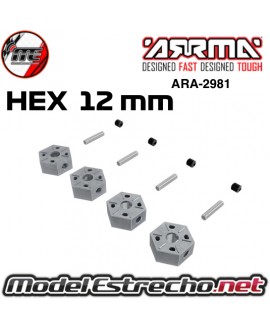 HEXAGONOS 12mm ARRMA ARA-2981