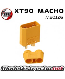 CONECTOR XT90 MACHO ANTI CHISPA (1u.)