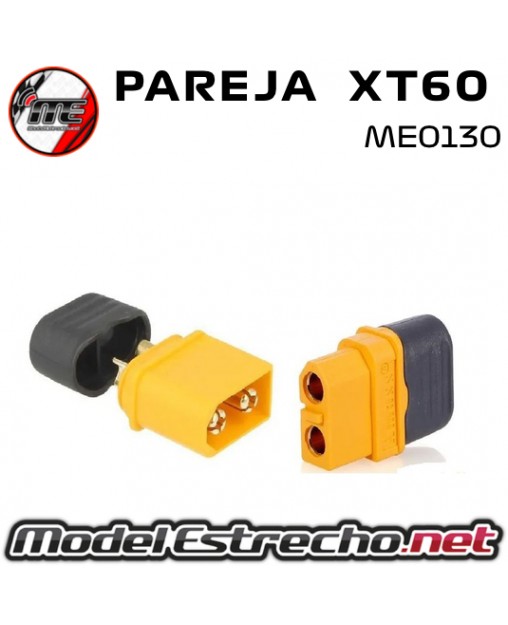 CONECTOR XT60 MACHO Y HEMBRA ME0130