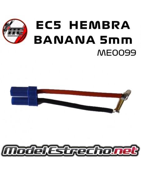 EC5 HEMBRA A BANANA 5 mm
