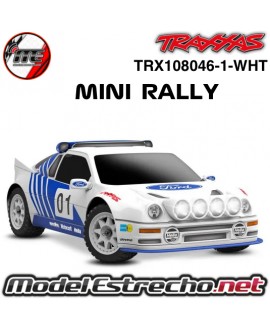 TRAXXAS MINI RALLY VXL FORD RS200 INCLUYE BATERIA Y CARGADOR USB TRX108046-1-WHT