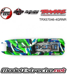 TRAXXAS DCB M41 CATAMARAN RACE BOAT LANCHA RTR TQi BRUSHLESS VERDE