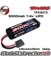 BATERIA LIPO TRAXXAS 3000MAH 7.4v. 2S TRX2827X