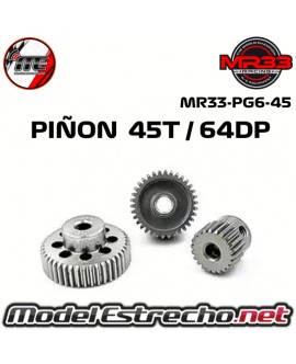 PIÑON 45T PASO 64DP MR33 MR33-PG6-45