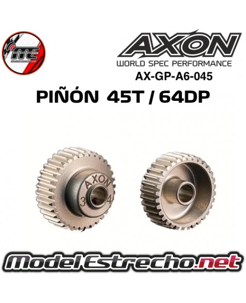 PIÑÓN 45T PASO 64DP AXON AX-GP-A6-045
