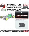 PROTECTOR CHASIS TRASERO MUGEN 1/10 OFF ROAD UR1794-MU