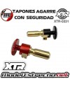 TAPONES AGARRE CON SEGURIDAD MAS BANANA 5mm XTR XTR-0331