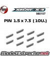 PIN 1.5x7.3 XRAY (10U.) 980157