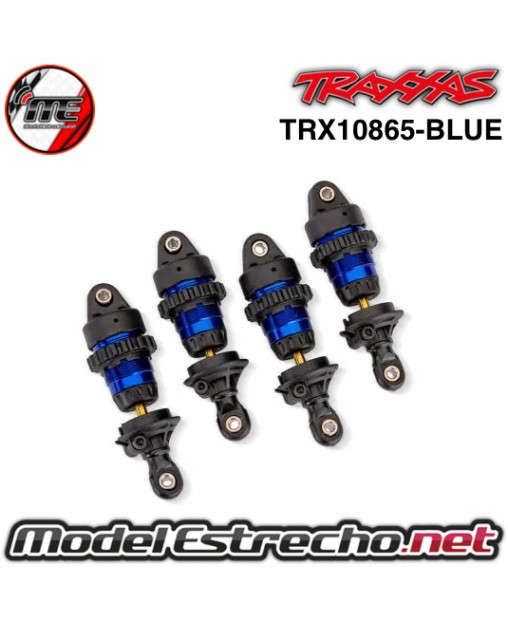 AMORTIGUADOR ALUMINIO AZUL MINI GTR (4U.) TRX10865-BLUE
