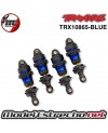 AMORTIGUADOR ALUMINIO AZUL MINI GTR (4U.) TRX10865-BLUE
