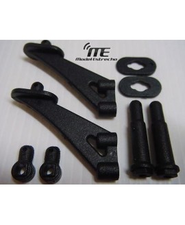 BRASS SUSPENSION ARM MOUNT FRONT 2WD