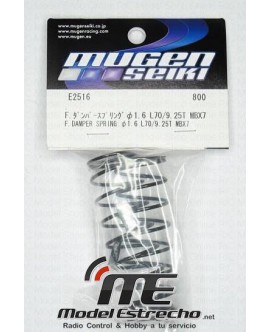 MUELLE AMORTIGUADOR MUGEN DEL. 1.6 /9.25T