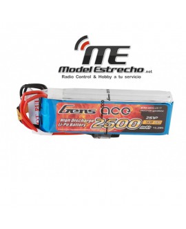 Gens Ace 2600mah 7,4v  2S1P TRANSMITER PACK 
