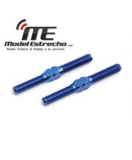 BLUE TITANIUM TUMBUCKLES  1.00/25.5mm B5M
