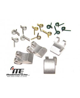 SET ZAPATAS EMBRAGUE ALUMINIO MAS MUELLES