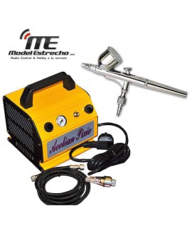 JUEGO COMPRESOR MAS AEROGRAFO