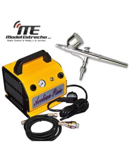 JUEGO COMPRESOR MAS AEROGRAFO