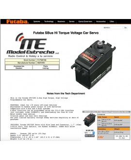 FUTABA SERVO DIGITAL S-BUS S9372SV