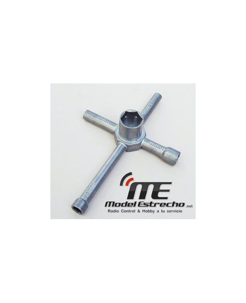 LLAVE RUEDAS THUNDER TIGER 5 PASOS