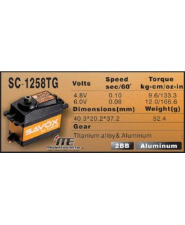 SERVO SAVOX SC1258TG