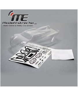 CARROCERIA MINI 8T TRUGGY BODY TRANSPARENTE