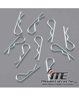 CLIPS CARROCERIA MEDIANO 1/10 (10U.)