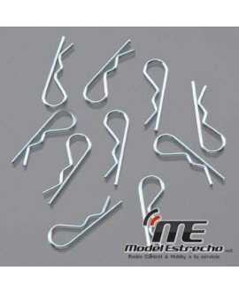 CLIPS CARROCERIA MEDIANO 1/10 (10U.)