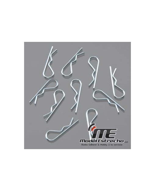 CLIPS CARROCERIA MEDIANO 1/10 (10U.)