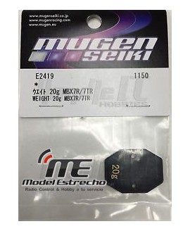 PESO 20gr. MUGEN MBX 7R