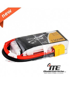 TATTU 1300MAH 11,1v 75C 3S1P LIPO BATERIA PACK 