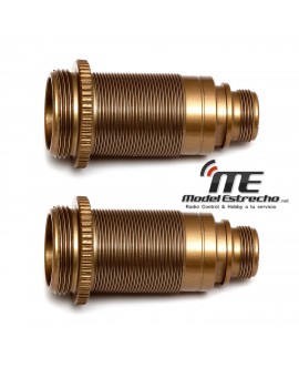 B6 FR 12X23mm FOX  SHOCK BODIES WITH  GENUINE KASHIMA COAT ,V2 THREADED