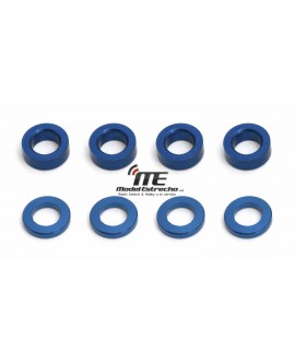 B6 SET ARANDELAS ROTULAS ALUMINIO