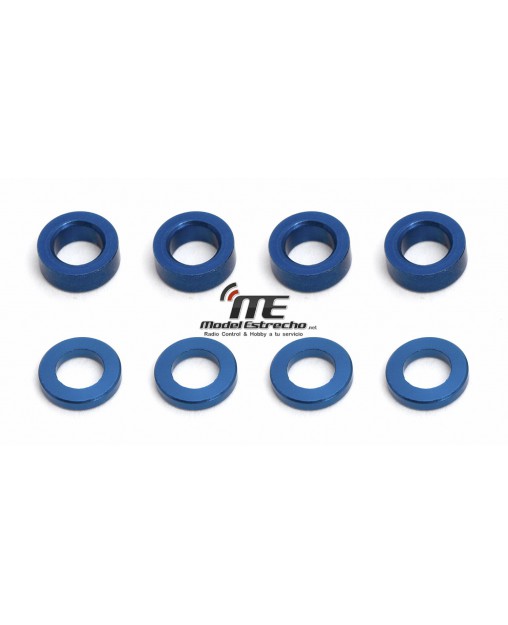 B6 SET ARANDELAS ROTULAS ALUMINIO