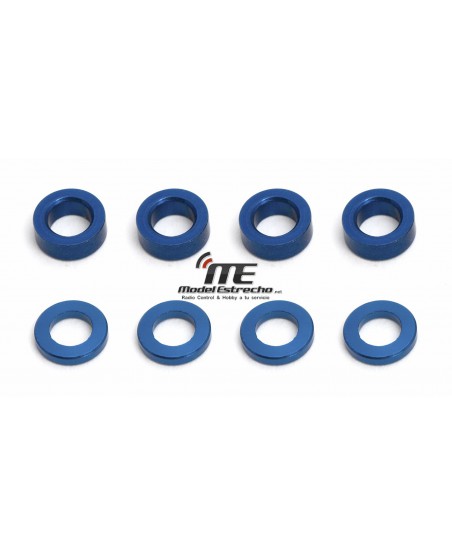 B6 SET ARANDELAS ROTULAS ALUMINIO