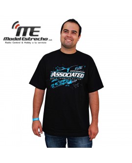 CAMISETA ASSOCIATED NEGRA TALLA L 